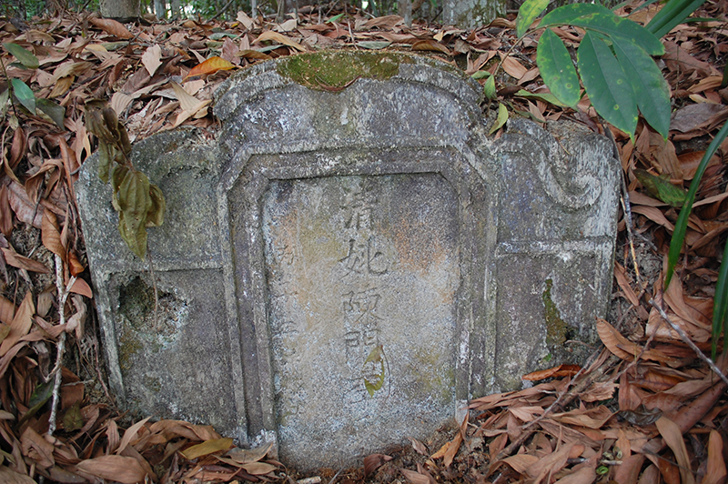 观音山脚下的清代古墓，莫家浩摄于2013年