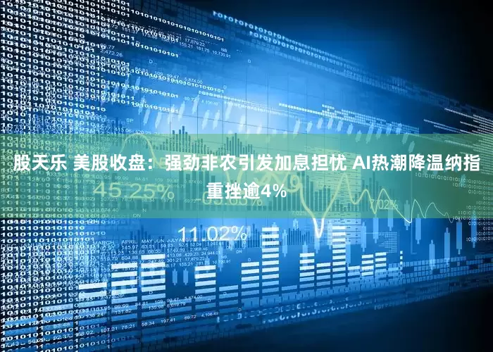 股天乐 美股收盘：强劲非农引发加息担忧 AI热潮降温纳指重挫逾4%